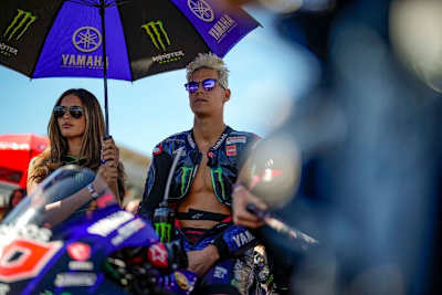 Fabio Quartararo konzentriert sich auf den Start