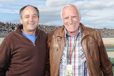 Gerhard Berger und Dietrich Mateschitz