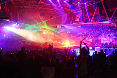 Das Supercross in Chemnitz weiß zu begeistern