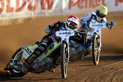 Martin Smolinski vor Nicki Pedersen