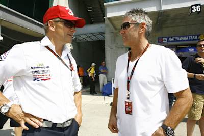 Heute kommen sie klar: Kevin Schwantz (li.) und Mick Doohan