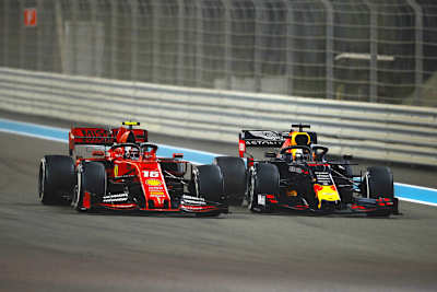 Max Vertappen gegen Charles Leclerc in Abu Dhabi