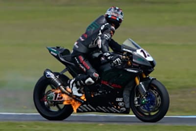 Takahashis Honda ging in Flammen auf