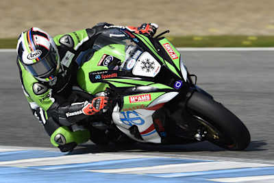 Leon Haslam in Jerez