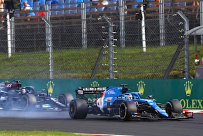 Fernando Alonso gegen Lewis Hamilton