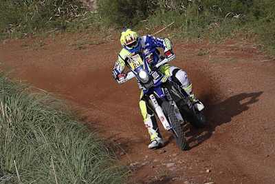 Die Sherco TVS mischt bei der Rallye Dakar auf vorderen Plätzen mit