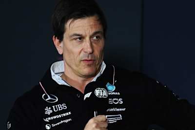 Mercedes-Teamchef Toto Wolff war nach dem Sprint-Qualifying nicht in Feierlaune