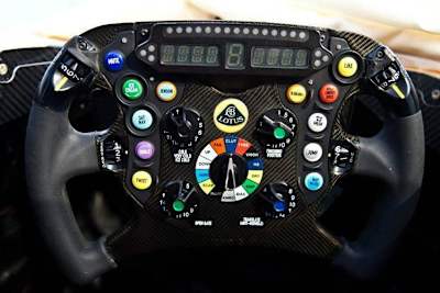 Kleines Display im Lotus