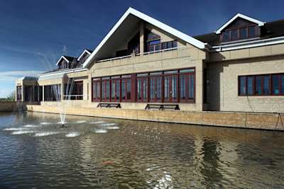 Das Caterham-Werk in Leafield