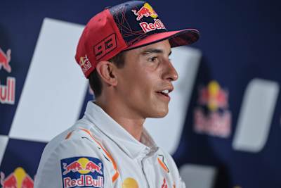 Marc Márquez versicherte: «Die Entscheidung liegt bei Honda»