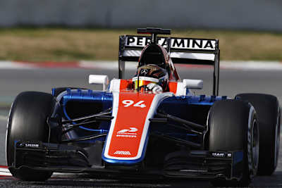 Pascal Wehrlein (Manor) macht seine Sache bislang hervorragend