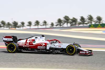 Kimi Räikkönen im Alfa Romeo