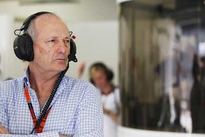 McLaren-Chef Ron Dennis ist nicht amüsiert