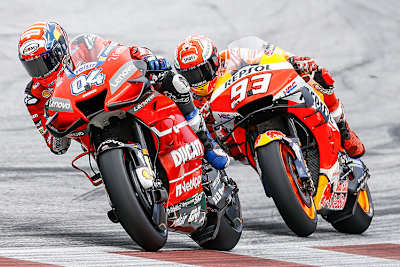 Ein Highlight 2019: Andrea Dovizioso besiegte Márquez in Spielberg