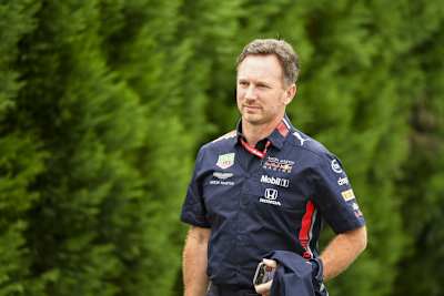 Red Bull Racing-Teamchef Christian Horner 