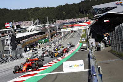 2019 erlebten die Zuschauer in Spielberg ein F1-Spektakel, nun müssen die Verantwortlichen auf ein Geisterrennen hoffen