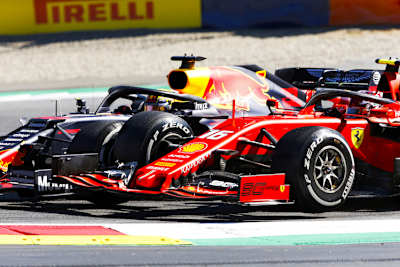 Charles Leclerc gegen Max Verstappen auf dem Red Bull Ring 2019
