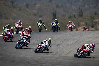 Sykes vor Laverty, Gerloff, Davies und Bautista