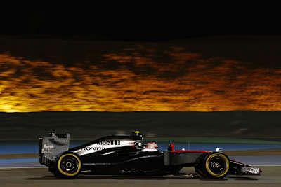 Jenson Button kam kaum zum Fahren