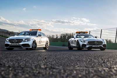 Das neue Safety Car und das neue Medical Car