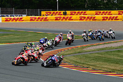 Das MotoGP-Rennen auf dem Sachsenring startet um 14 Uhr