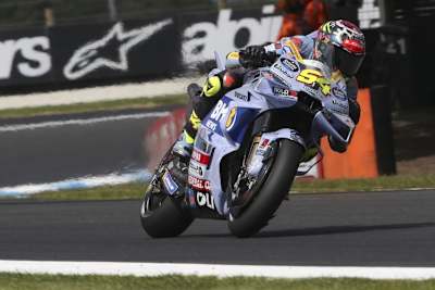 Rookie Fermin Aldeguer bekam den Unterschied zwischen Moto2 und MotoGP am Freitag auf Phillip Island deutlich zu spüren