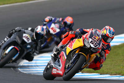 Nicky Hayden (69) auf Phillip Island
