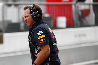Red Bull Racing-Teamchef Christian Horner