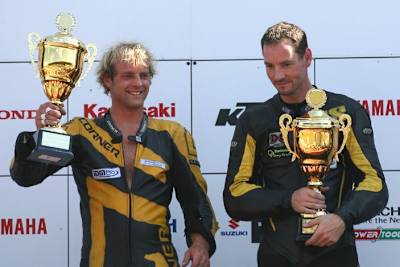 Markus Schlosser (re.) startet 2010 mit Thomas Hofer.