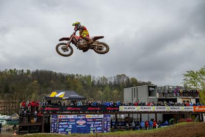 Tim Gajser am vergangenen Sonntag in Maggiora