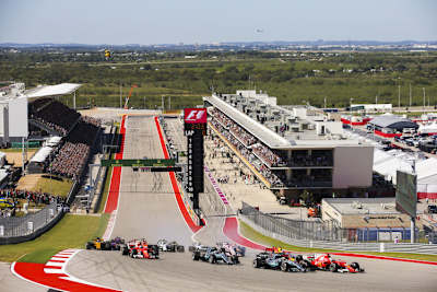 Start zum Grand Prix der USA in Austin (Texas)