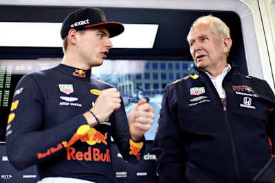 Max Verstappen und Helmut Marko
