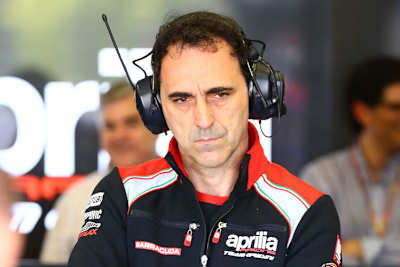 Romano Albesiano ist für die Rennaktivitäten von Aprilia verantwortlich