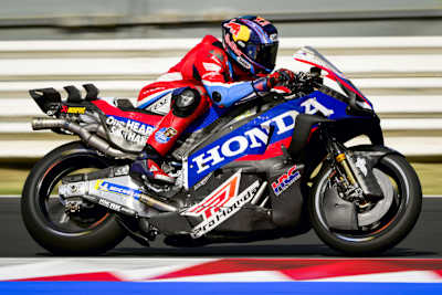 Honda-Testfahrer Stefan Bradl