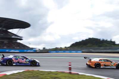 Mattias Ekström und Jamie Green