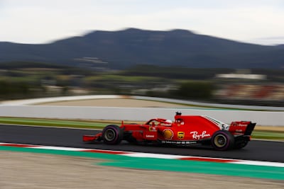 Sebastian Vettel war beim Barcelona-Test nicht nur der Schnellste, er drehte auch die meisten Runden