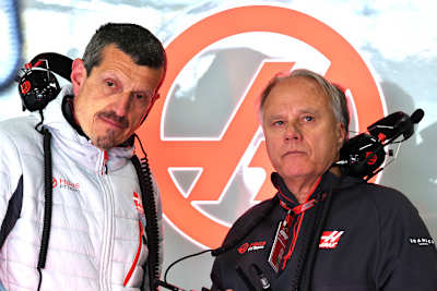 Günther Steiner und Gene Haas