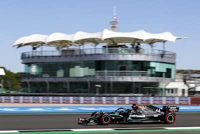 Lewis Hamilton war im 2. freien Training auf dem Silverstone Circuit der Schnellste