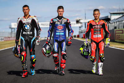 Drei Superbike-Champions sind noch aktiv in der WM (v.l.): Toprak Razgatlioglu, Jonathan Rea und Alvaro Bautista