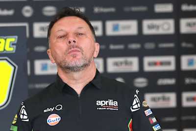 Teamchef Fausto Gresini macht stetig Fortschritte