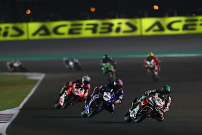 Eugene Laverty auf seiner Aprilia