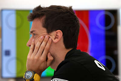 Jolyon Palmer: «Ich lenkte ganz normal in die vierte Kurve ein und war auch nicht am Limit, denn ich musste meine Reifen schonen»