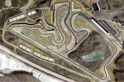 Der KymiRing: 4,8 lang, 15 Kurven