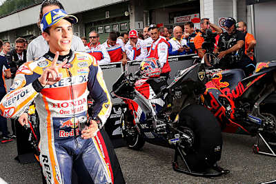 Marc Marquez steht in der MotoGP-Klasse zum 58. Mal auf Pole