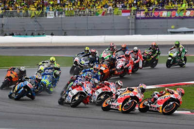 In Sepang erzielte Marc Márquez als bester Honda-Pilot Platz 4