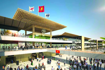 So soll das im kommenden April in Hanoi aussehen