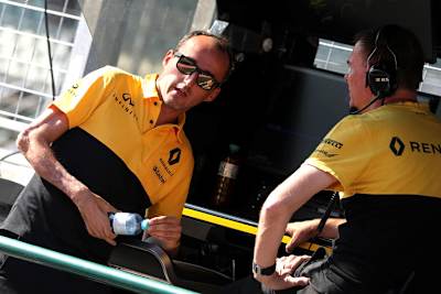 Robert Kubica bei seinem Test mit Renault im Sommer