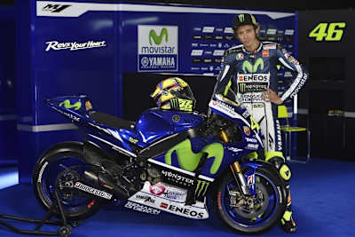 Valentino Rossi arbeitet hart an sich