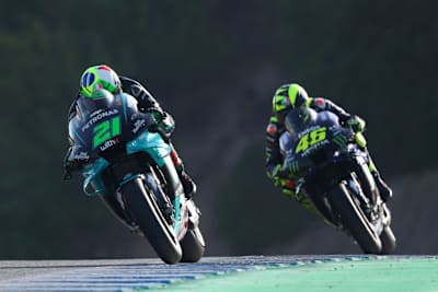 Franco Morbidelli und Valentino fahren 2021 in denselben Farben