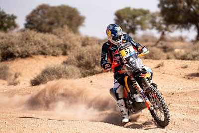 Auch Matthias Walkner greift noch einmal bei der Rallye Dakar an